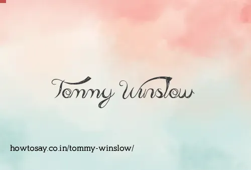 Tommy Winslow