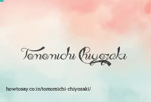 Tomomichi Chiyozaki
