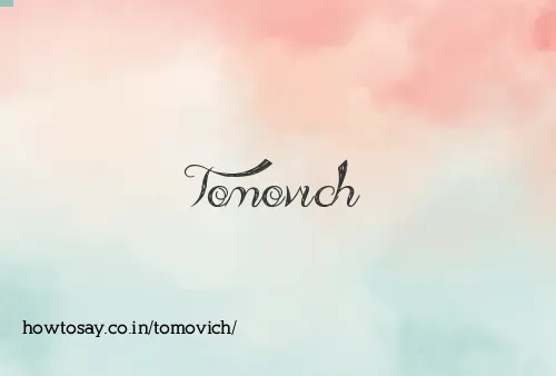 Tomovich