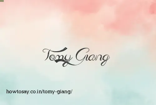 Tomy Giang