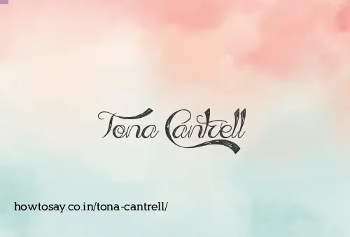 Tona Cantrell
