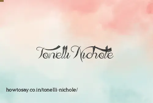 Tonelli Nichole
