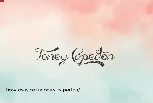 Toney Caperton