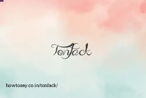 Tonfack