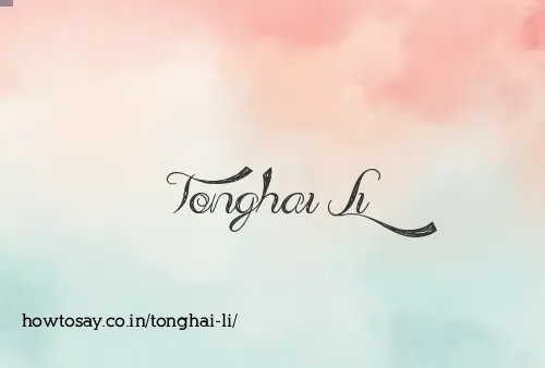 Tonghai Li