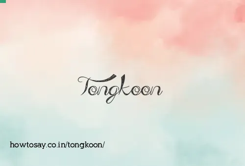 Tongkoon