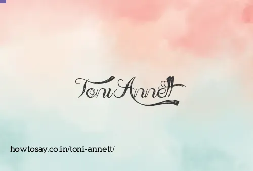 Toni Annett