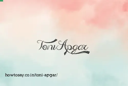 Toni Apgar
