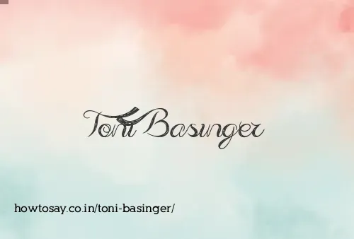 Toni Basinger