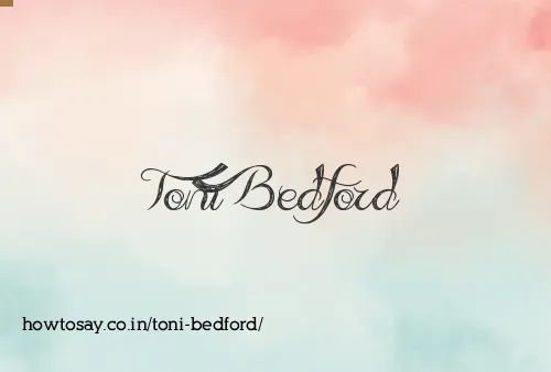 Toni Bedford