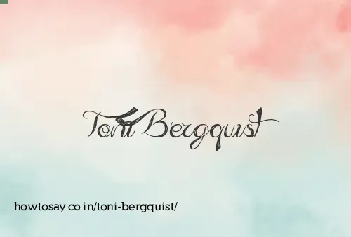 Toni Bergquist