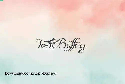 Toni Buffey