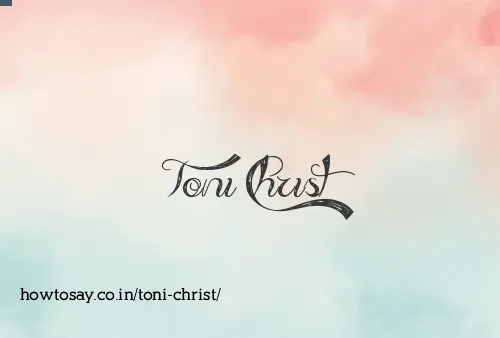 Toni Christ