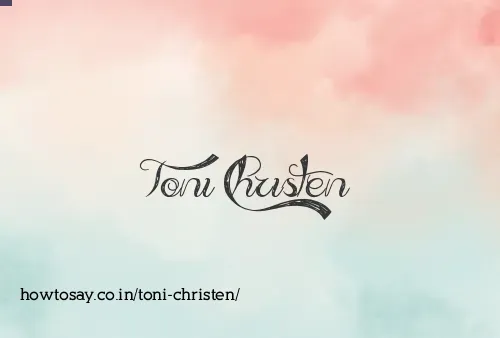 Toni Christen