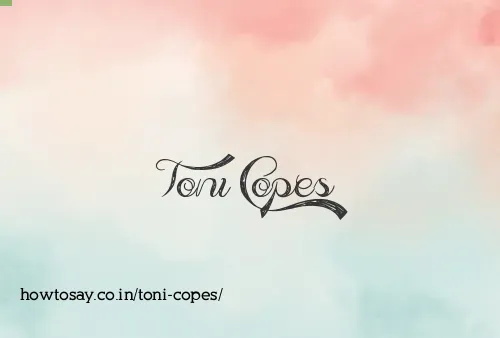 Toni Copes