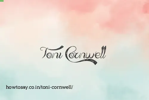 Toni Cornwell