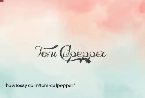 Toni Culpepper