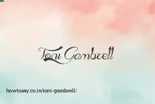 Toni Gambrell