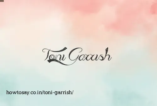 Toni Garrish