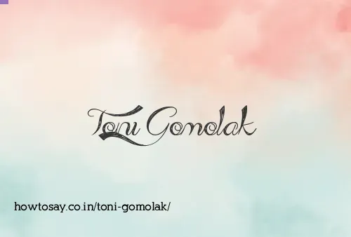 Toni Gomolak