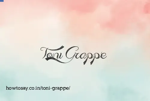 Toni Grappe