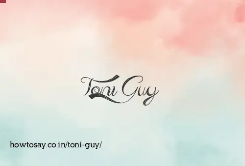 Toni Guy