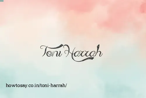 Toni Harrah