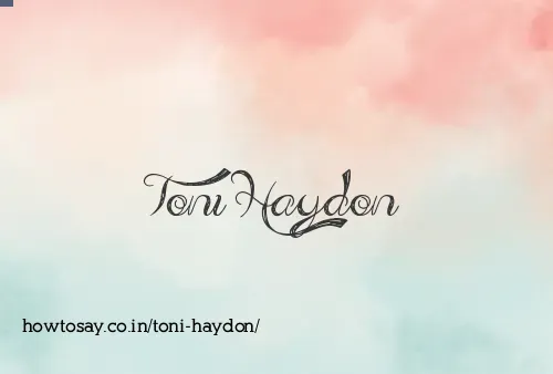 Toni Haydon