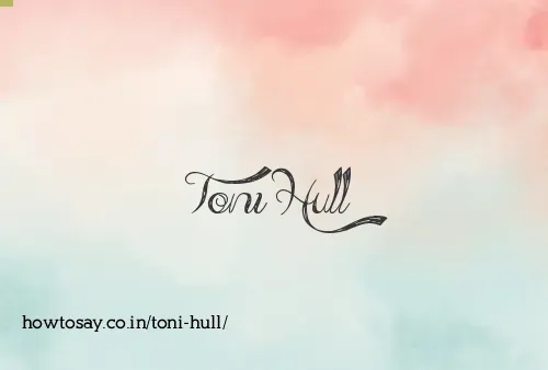 Toni Hull