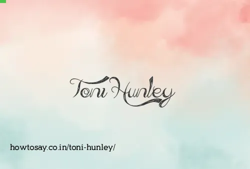 Toni Hunley