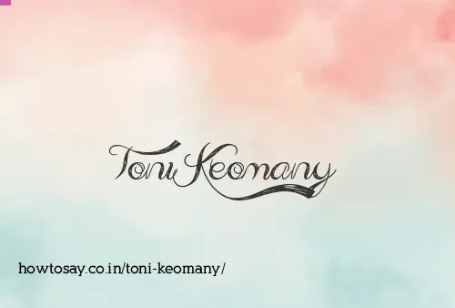 Toni Keomany
