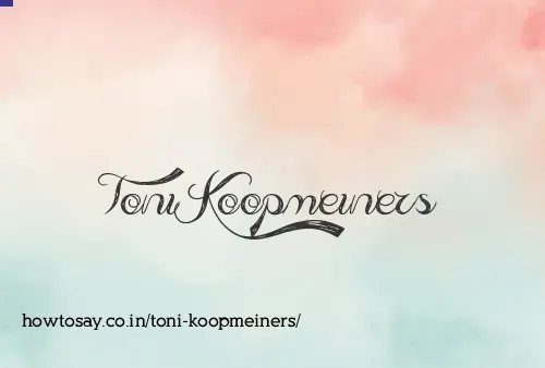 Toni Koopmeiners