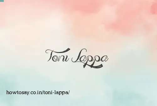 Toni Lappa
