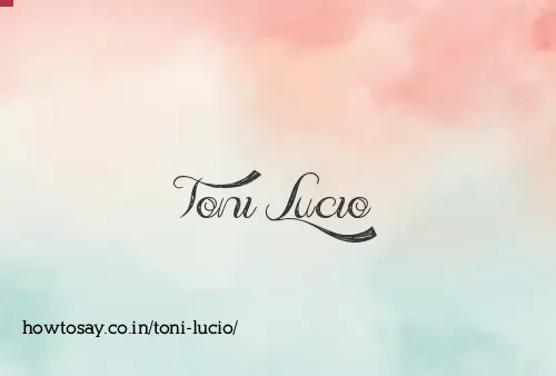 Toni Lucio