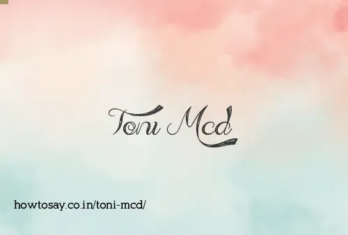 Toni Mcd