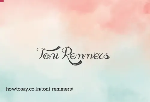 Toni Remmers