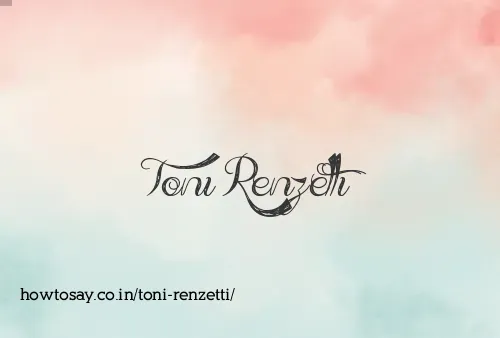 Toni Renzetti