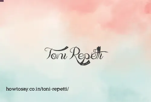 Toni Repetti