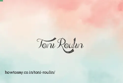 Toni Roulin