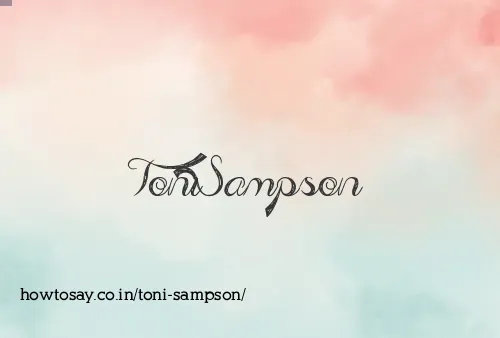 Toni Sampson