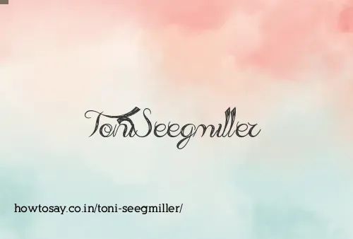 Toni Seegmiller