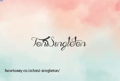 Toni Singleton