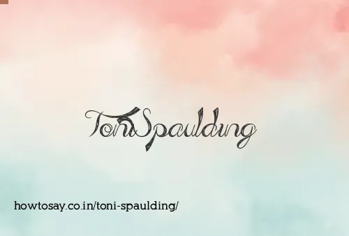 Toni Spaulding