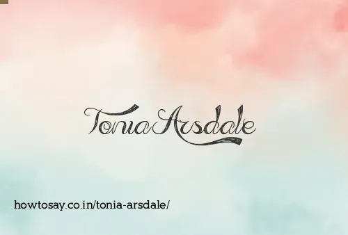Tonia Arsdale