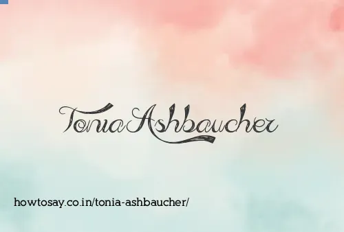 Tonia Ashbaucher