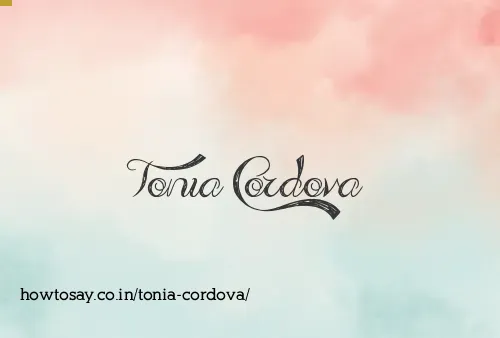 Tonia Cordova
