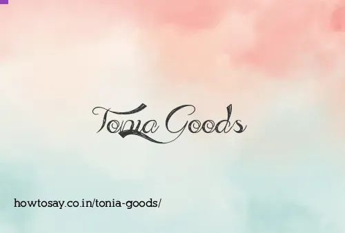 Tonia Goods