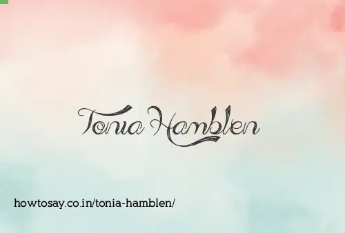Tonia Hamblen