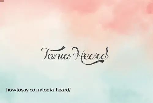 Tonia Heard