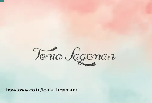 Tonia Lageman
